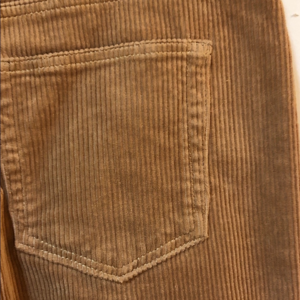 LOFT Women's Brown Corduroy Cropped Pants - Picture 7 of 8